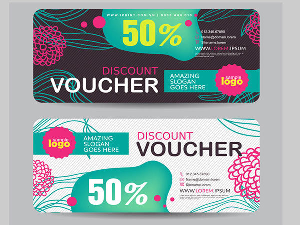 In voucher hấp dẫn
